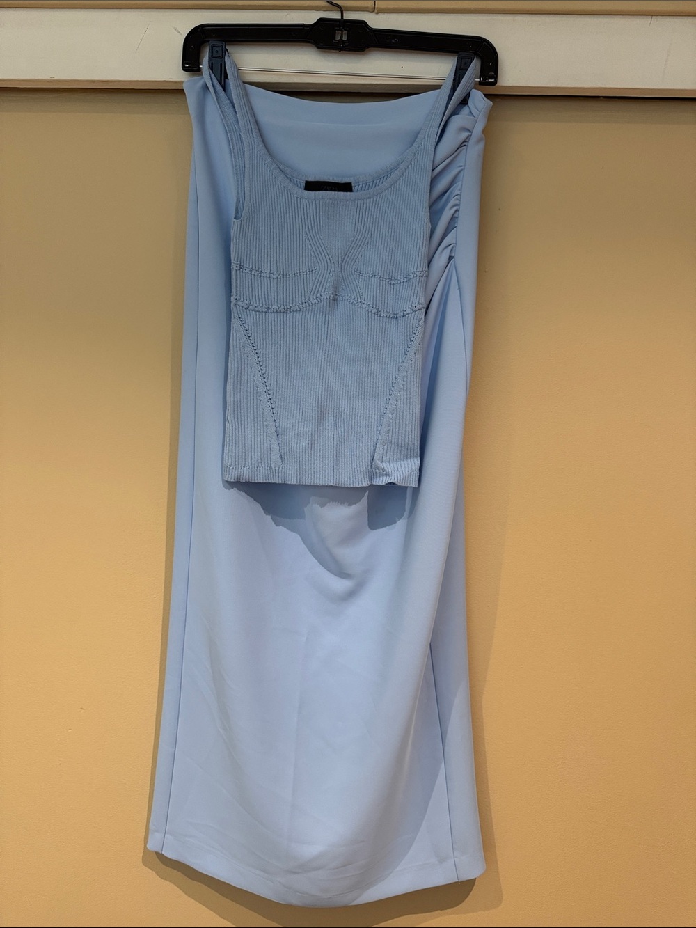 Sky Blue Skirt & Top set